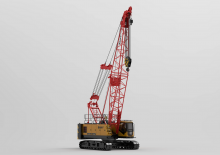 Pásové jeřáby s příhradovým výložníkem Sany SCE600A Chain Track