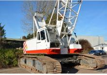 Pásové jeřáby s příhradovým výložníkem Hitachi Sumitomo SCX 700