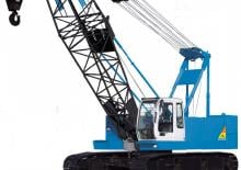 Pásové jeřáby s příhradovým výložníkem Hitachi Sumitomo SCX550E