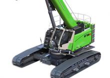 Pásové jeřáby s teleskopickým výložníkem Sennebogen 673 R