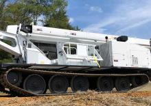 Pásové jeřáby s teleskopickým výložníkem Altec AC45-127S-TC