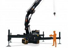Pásové jeřáby s teleskopickým výložníkem BG Lift CWE 525 RT