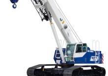 Pásové jeřáby s teleskopickým výložníkem Tadano GTC-300 EX