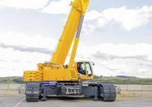 Pásové jeřáby s teleskopickým výložníkem Liebherr LTR 1220