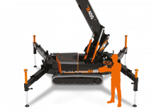 Pásové jeřáby s teleskopickým výložníkem BG Lift M 400