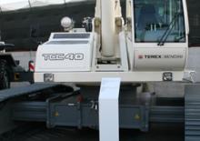Pásové jeřáby s teleskopickým výložníkem Terex Bendini TCC 40
