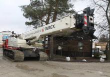 Pásové jeřáby s teleskopickým výložníkem Terex Bendini TCC 60