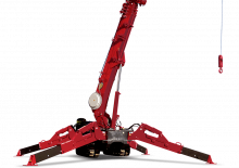 Pásové jeřáby s teleskopickým výložníkem UNIC URW-806-3