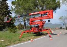 Pásové kloubové pracovní plošiny CTE Traccess 270