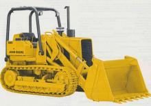Pásové nakladače John Deere Construction 555 A