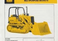 Pásové nakladače John Deere Construction 555