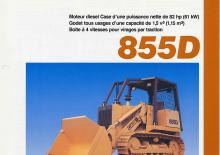 Pásové nakladače Case 855 D 