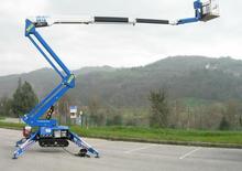 Pásové teleskopické pracovní plošiny Bluelift - Rothlehner R 180 CR