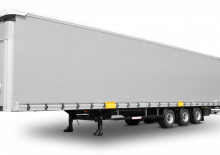 Plachtové návěsy Schwarzmüller 3-axle large-scale sliding tarpaulin platform semitrailer - combined transport