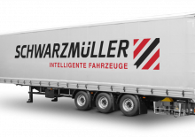 Plachtové návěsy Schwarzmüller 3-axle mega sliding tarpaulin platform semitrailer