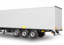 Plachtové návěsy Schwarzmüller 3-axle sliding tarpaulin platform semitrailer - combined transport