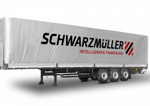 Plachtové návěsy Schwarzmüller 3-axle ultralight platform semitrailer - coil