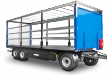 Plachtové přívěsy Schwarzmüller 3-axle sliding tarpaulin platform trailer