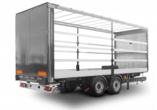 Plachtové přívěsy Schwarzmüller Centre-axle sliding tarpaulin platform trailer