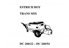 Pneumatické dopravníky Brinkmann Estrich Boy DC 260/33