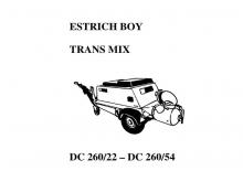 Pneumatické dopravníky Brinkmann Estrich Boy DC 260/54