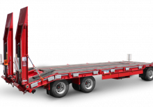 Podvalníky Schwarzmüller 3-axle low loader trailer with straight platform