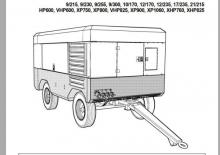 Přenosné vzduchové kompresory - dieslové, elektrické a benzínové Ingersoll-Rand 10/170