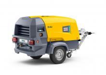Přenosné vzduchové kompresory - dieslové, elektrické a benzínové Atlas Copco E-Air H450 VSD