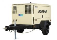 Přenosné vzduchové kompresory - dieslové, elektrické a benzínové Doosan HP375WCU-T2