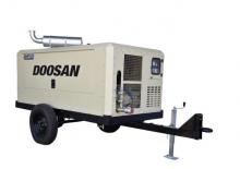 Přenosné vzduchové kompresory - dieslové, elektrické a benzínové Doosan MHP480