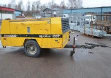 Přenosné vzduchové kompresory - dieslové, elektrické a benzínové Kaeser Mobilair M 120T