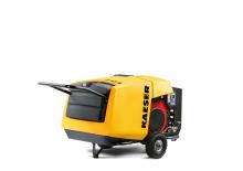 Přenosné vzduchové kompresory - dieslové, elektrické a benzínové Kaeser Mobilair M 13E/7 bar 