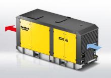 Stacionární vzduchové kompresory - dieslové, elektrické a benzínové Kaeser Mobilair M 250 E