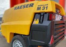 Přenosné vzduchové kompresory - dieslové, elektrické a benzínové Kaeser Mobilair M 31
