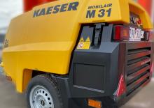 Přenosné vzduchové kompresory - dieslové, elektrické a benzínové Kaeser Mobilair M 31E/14 bar 