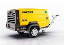Přenosné vzduchové kompresory - dieslové, elektrické a benzínové Kaeser Mobilair M 65/7 bar 