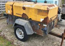 Přenosné vzduchové kompresory - dieslové, elektrické a benzínové Ingersoll-Rand P 180 WD