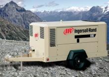 Přenosné vzduchové kompresory - dieslové, elektrické a benzínové Ingersoll-Rand P 600 W D
