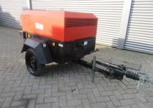 Přenosné vzduchové kompresory - dieslové, elektrické a benzínové Ingersoll-Rand P 70 W K