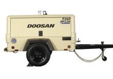 Přenosné vzduchové kompresory - dieslové, elektrické a benzínové Doosan P260/HP220WYM 