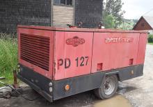 Přenosné vzduchové kompresory - dieslové, elektrické a benzínové Atmos Chrast PD 127-13