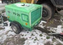 Přenosné vzduchové kompresory - dieslové, elektrické a benzínové Atmos Chrast PD 25