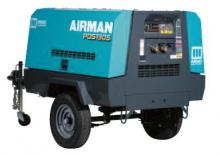 Přenosné vzduchové kompresory - dieslové, elektrické a benzínové Airman PDS 130 S