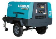 Přenosné vzduchové kompresory - dieslové, elektrické a benzínové Airman PDS 130 S Skid