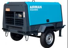 Přenosné vzduchové kompresory - dieslové, elektrické a benzínové Airman PDS 185 S Skid