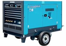 Přenosné vzduchové kompresory - dieslové, elektrické a benzínové Airman PDS265S-4B2