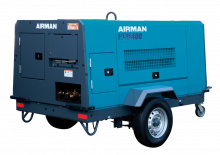Přenosné vzduchové kompresory - dieslové, elektrické a benzínové Airman PDS400S-6B6