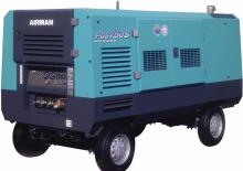 Přenosné vzduchové kompresory - dieslové, elektrické a benzínové Airman PDS750S-4B1