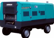 Přenosné vzduchové kompresory - dieslové, elektrické a benzínové Airman PDSG460S-4B2