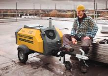 Přenosné vzduchové kompresory - dieslové, elektrické a benzínové Atlas Copco XAS 27 Hp